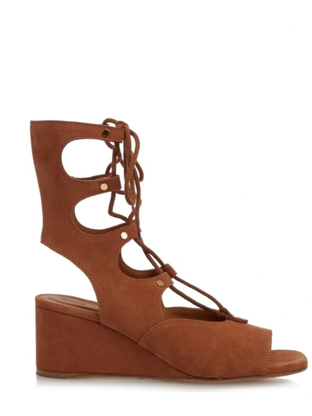 Chloe Lace Up gladiator wedge sandals